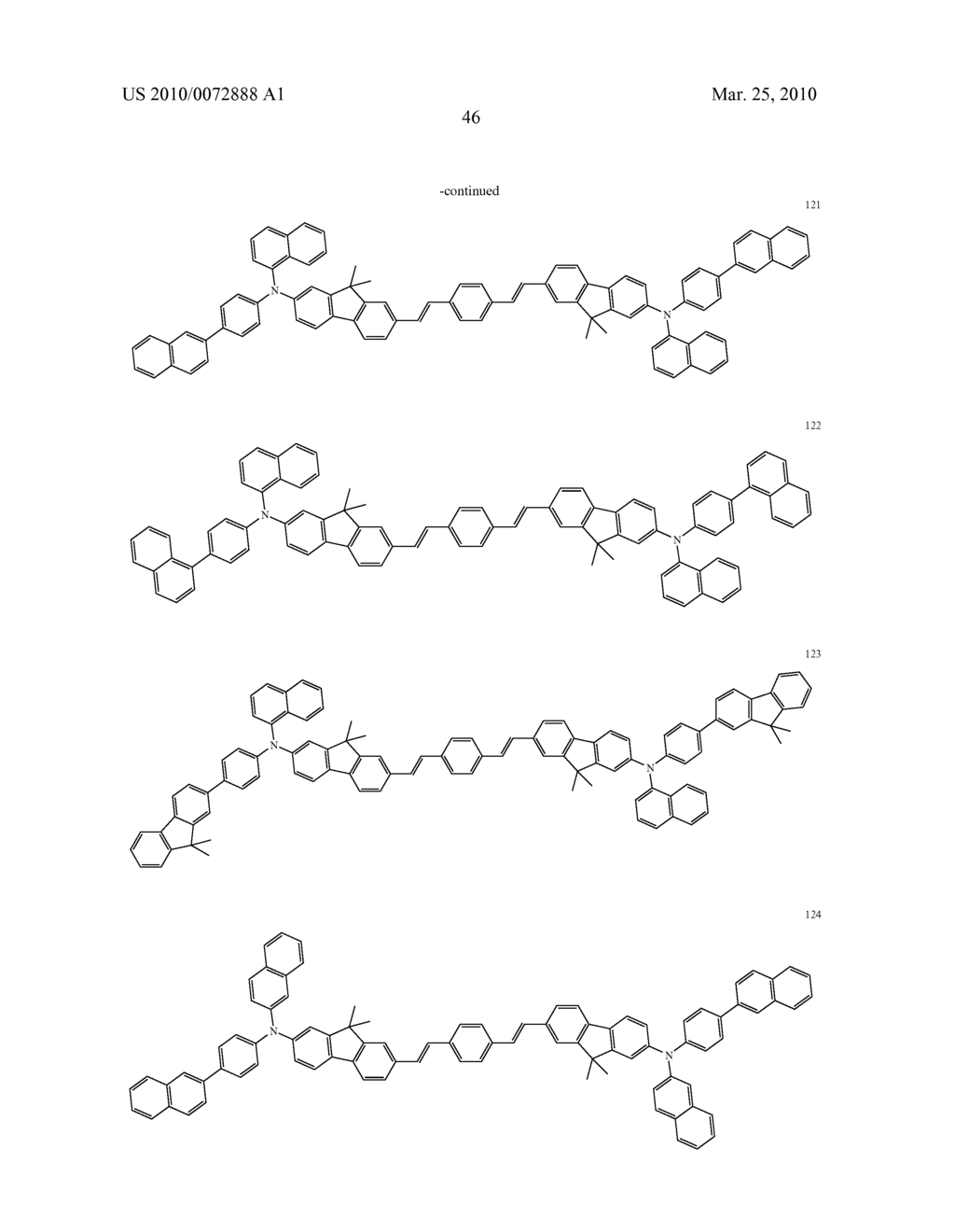 Novel organic electroluminescent compounds and organic electroluminescent device using the same - diagram, schematic, and image 48