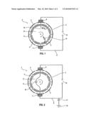 METHOD AND DEVICE FOR DETECTING THE ROTATION OF A BRUSH-OPERATED D.C. MOTOR diagram and image