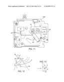 Electromagnet Assembly Directly Driving Latch Of An Electronic Circuit Breaker diagram and image