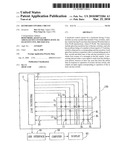 Keyboard control circuit diagram and image