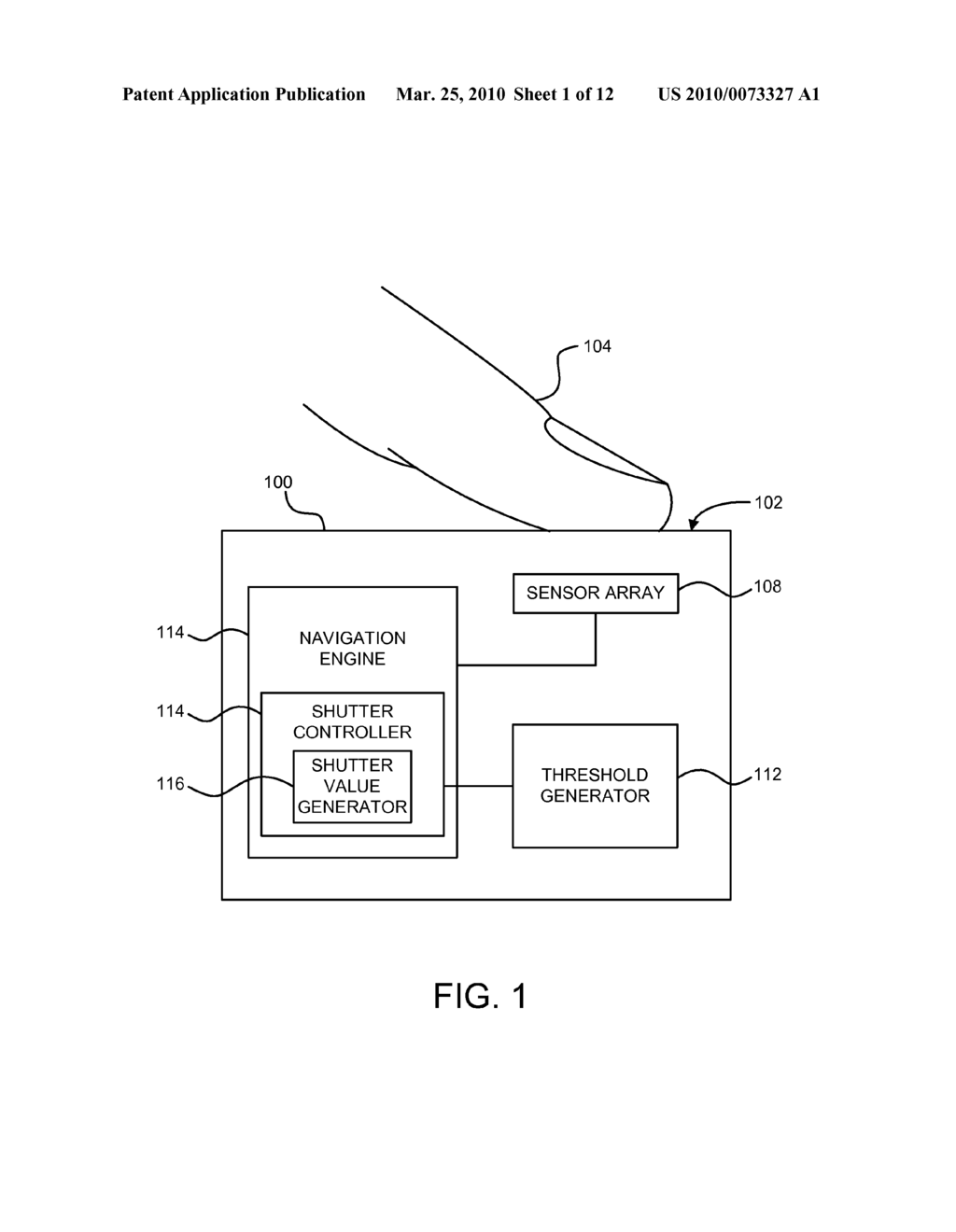 USER INPUT DEVICE WITH DYNAMIC AMBIENT LIGHT CALIBRATION - diagram, schematic, and image 02