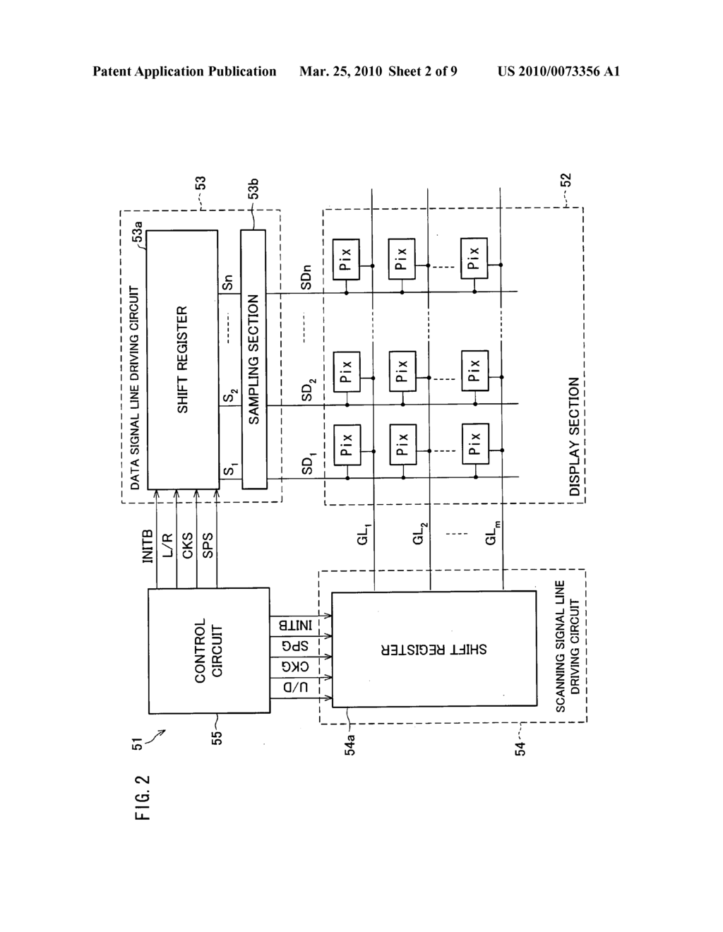 Level shifter, shift register with level shifter, and display device with shift register - diagram, schematic, and image 03