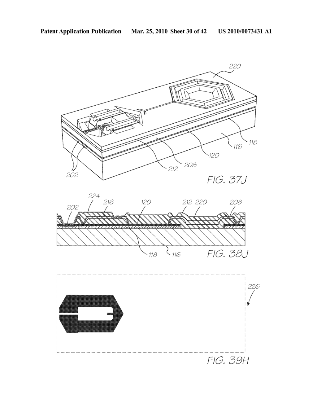 Nozzle Structure With Reciprocating Cantilevered Thermal Actuator - diagram, schematic, and image 31