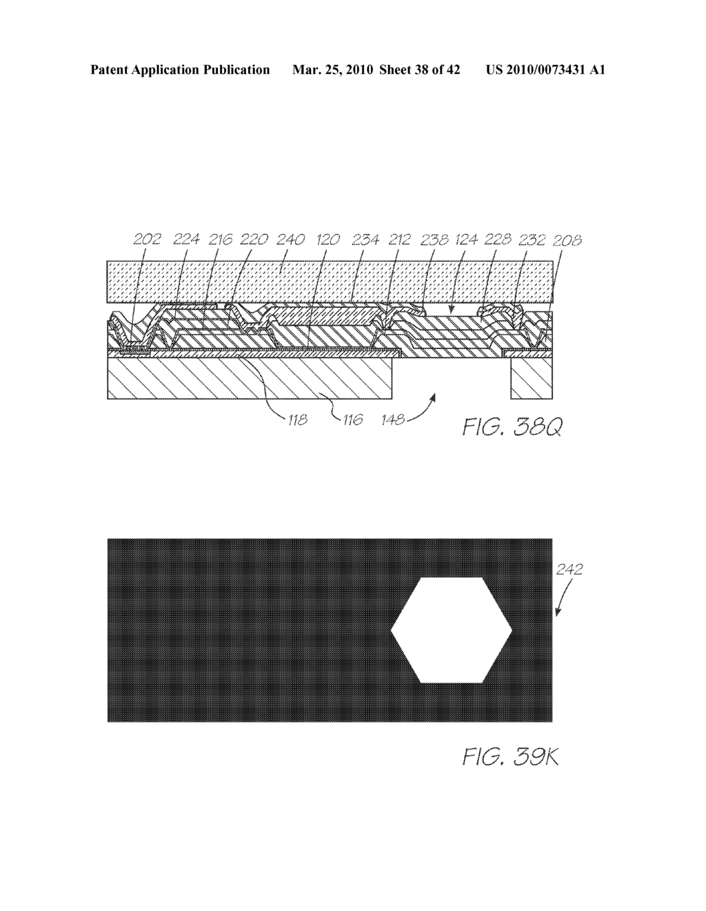 Nozzle Structure With Reciprocating Cantilevered Thermal Actuator - diagram, schematic, and image 39