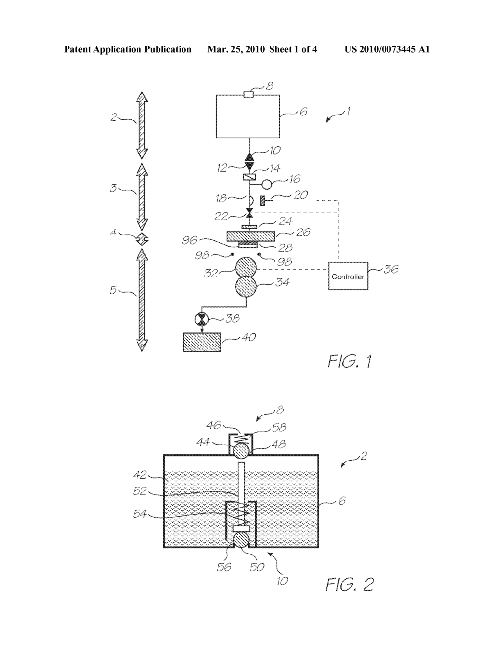 Printer With Ink Pressure Regulator - diagram, schematic, and image 02