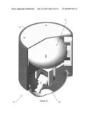 Blast resistant video recording device diagram and image