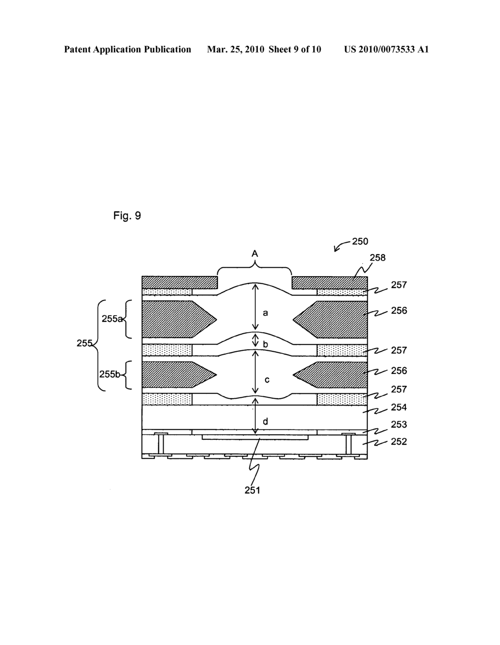 Optical element, optical element wafer, optical element wafer module, optical element module, method for manufacturing optical element module, electronic element wafer module, method for manufacturing electronic element module, electronic element module and electronic information device - diagram, schematic, and image 10