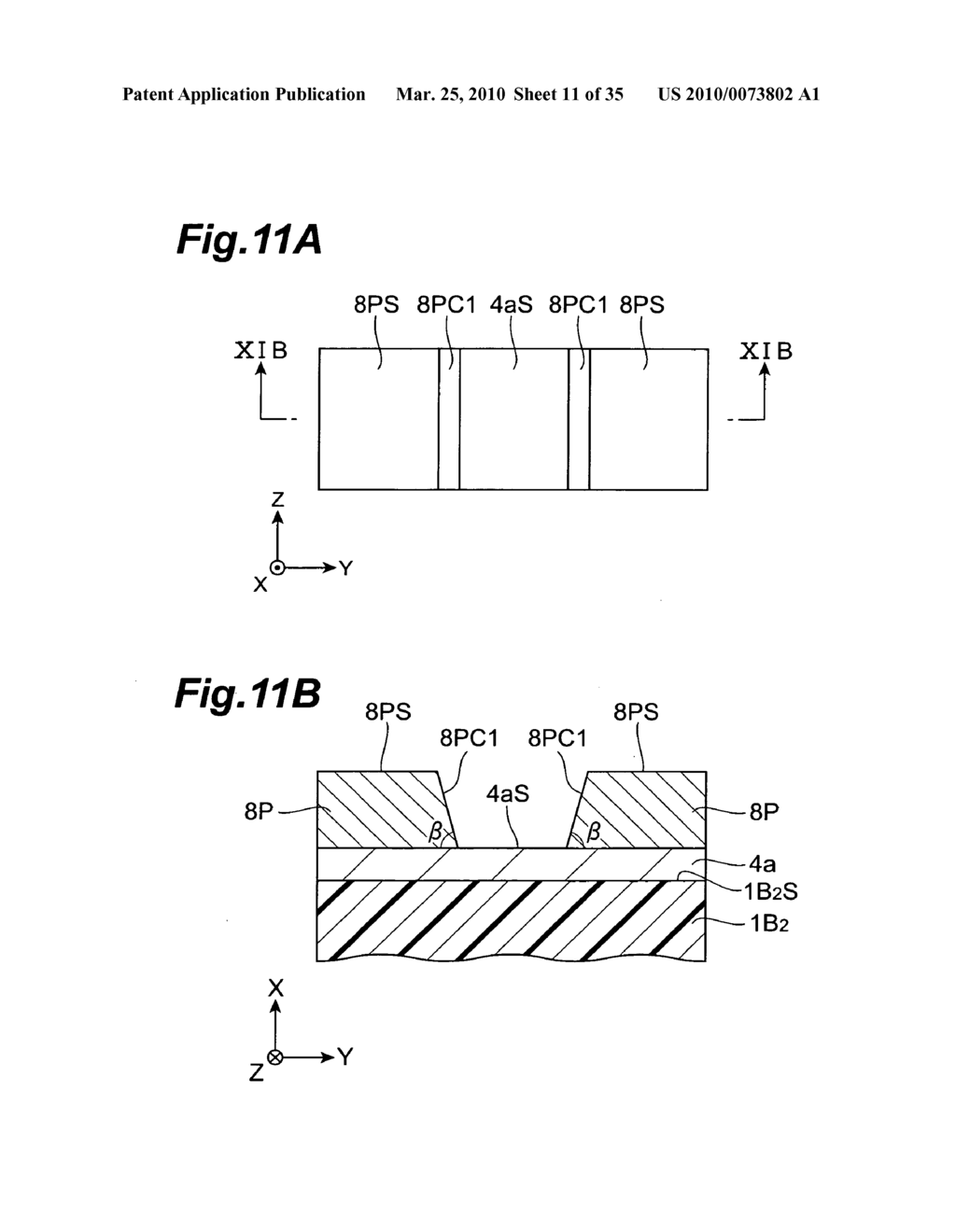 Thermally assisted magnetic head having an asymmetric plasmon antenna and manufacturing method thereof - diagram, schematic, and image 12