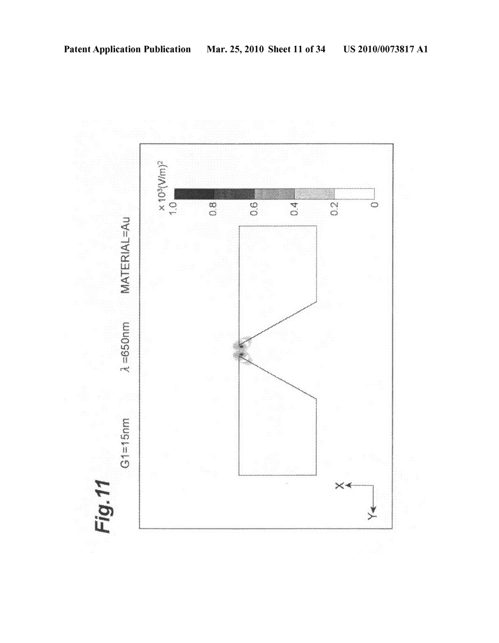 PLASMON ANTENNA FOR THERMALLY ASSISTED MAGNETIC HEAD - diagram, schematic, and image 12