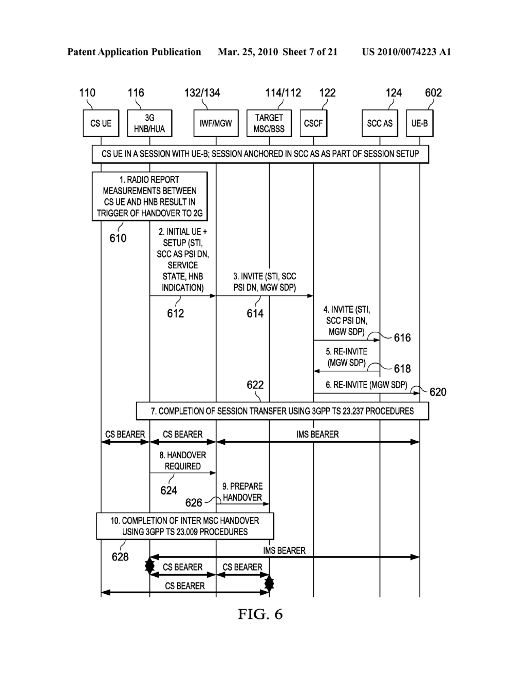 CS to IMS Hand-Back and Hand-in for IMS Systems for Legacy CS UE with Home Node B Access - diagram, schematic, and image 08