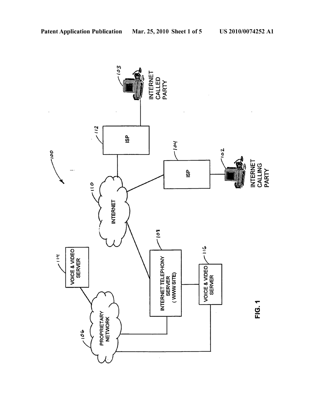 INTERNET TELEPHONY SYSTEM WITH AUTOMATED CALL ANSWERING - diagram, schematic, and image 02