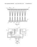 APPARATUS AND METHOD OF ESTABLISHING OPTICAL COMMUNICATION CHANNELS BETWEEN A STEERABLE ARRAY OF LASER EMITTERS AND AN ARRAY OF OPTICAL DETECTORS diagram and image