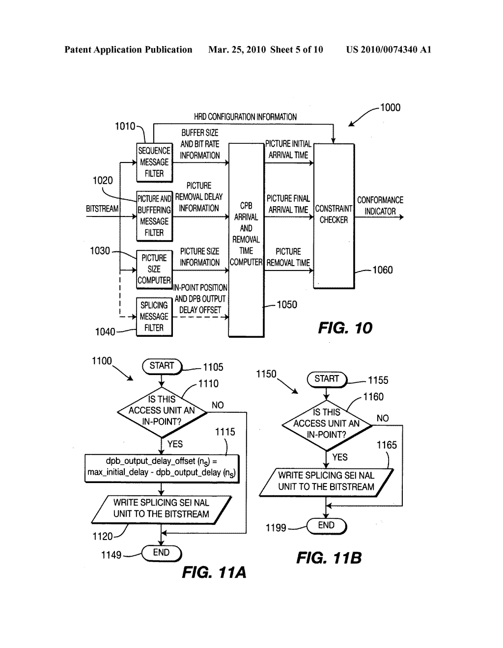 METHODS AND APPARATUS FOR VIDEO STREAM SPLICING - diagram, schematic, and image 06