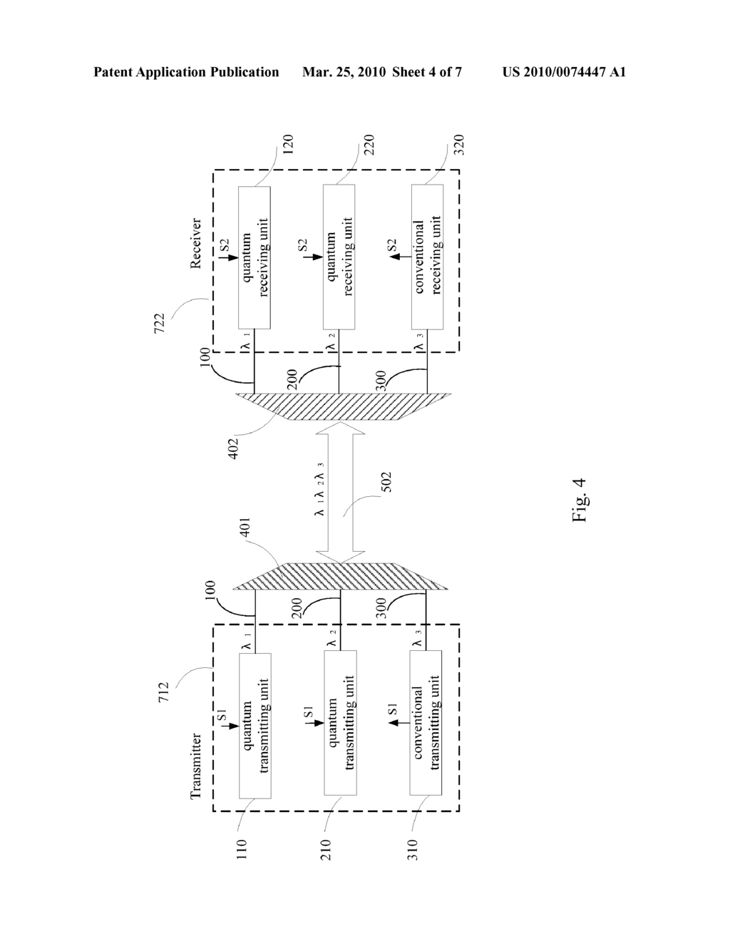 SYSTEM AND METHODS FOR QUANTUM KEY DISTRIBUTION OVER WDM LINKS - diagram, schematic, and image 05