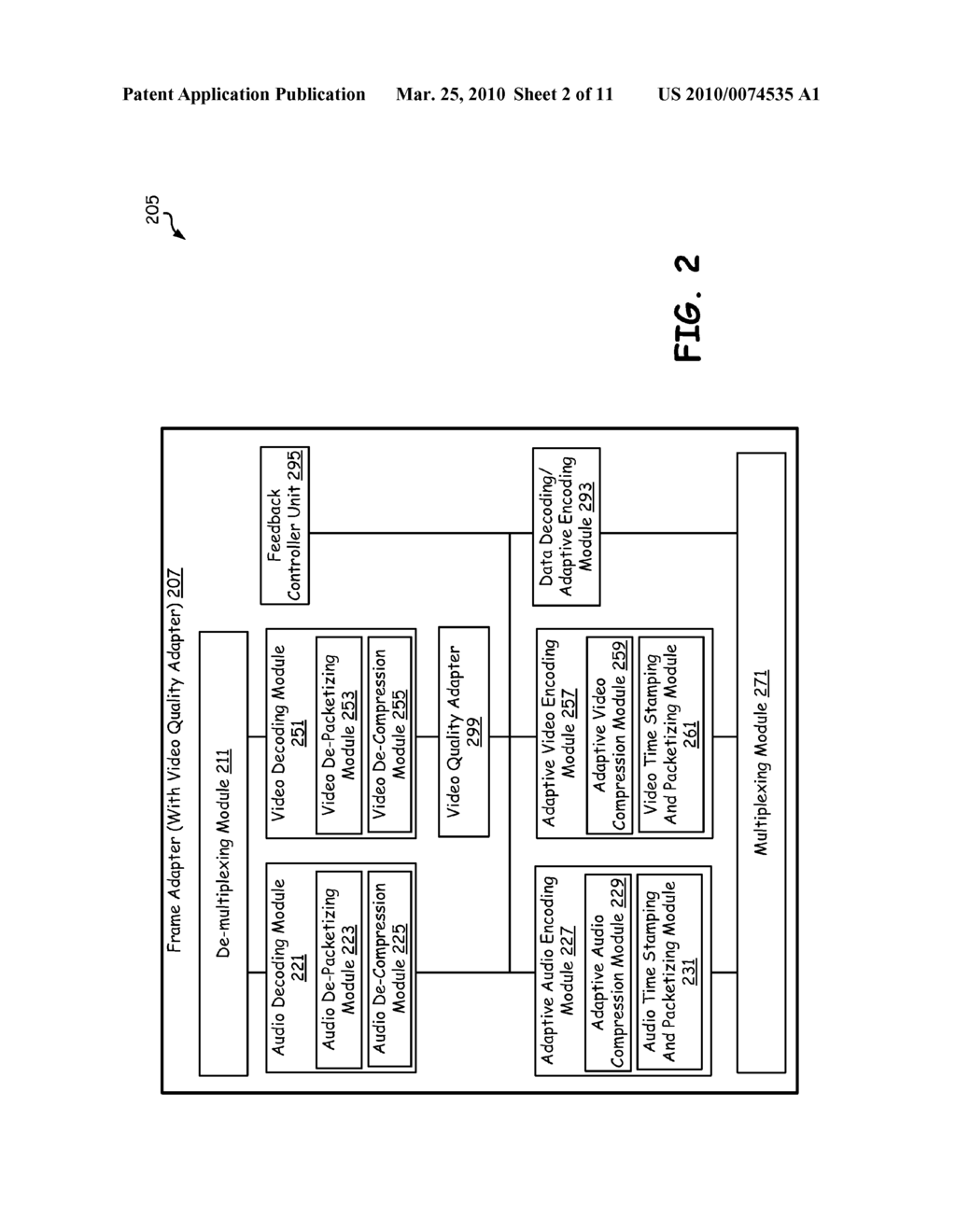 VIDEO QUALITY ADAPTATION BASED UPON SCENERY - diagram, schematic, and image 03