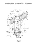 METHOD OF DETERMINING THE POSITION OF A DRILL HOLE TO BE DRILLED ON AN OPHTHALMIC LENS diagram and image