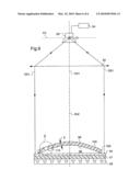 METHOD OF DETERMINING THE POSITION OF A DRILL HOLE TO BE DRILLED ON AN OPHTHALMIC LENS diagram and image