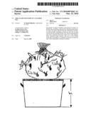 Side-guard for inside of a flexible bag diagram and image