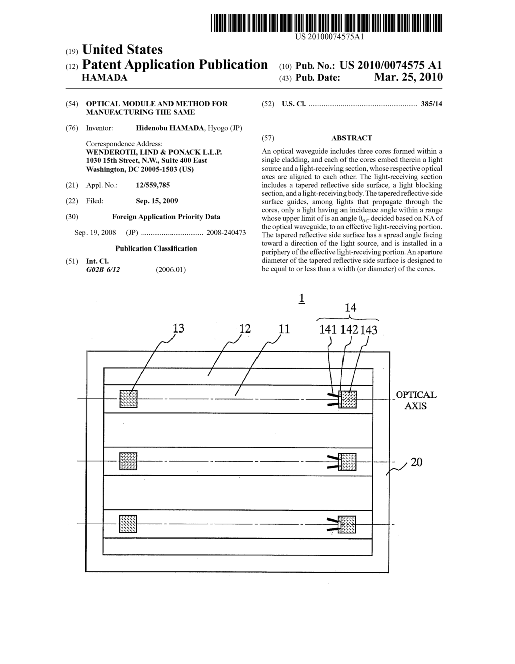 OPTICAL MODULE AND METHOD FOR MANUFACTURING THE SAME - diagram, schematic, and image 01