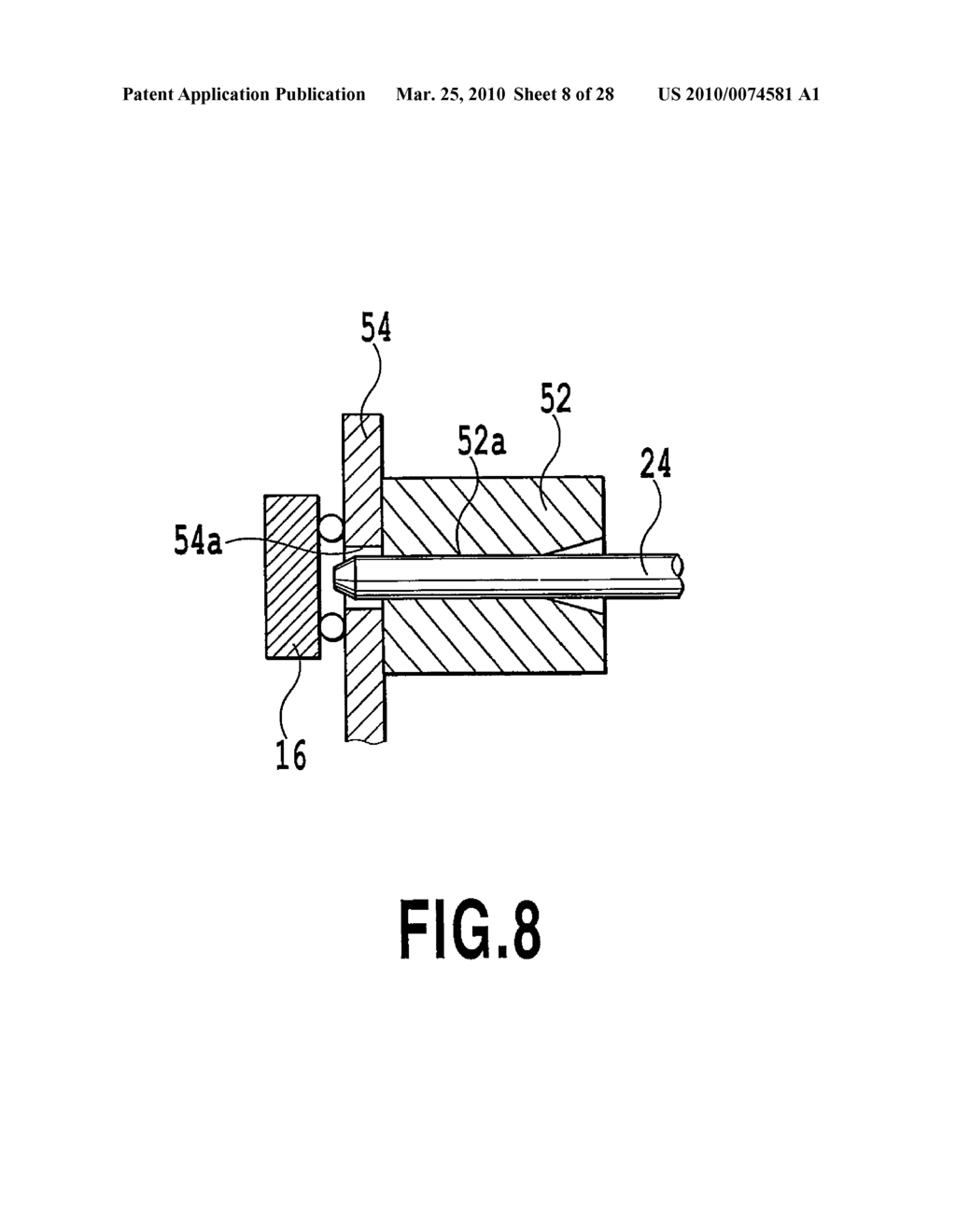 Semiconductor Submodule, Method for Connecting Connector and Semiconductor Submodule, and Optical Module - diagram, schematic, and image 09