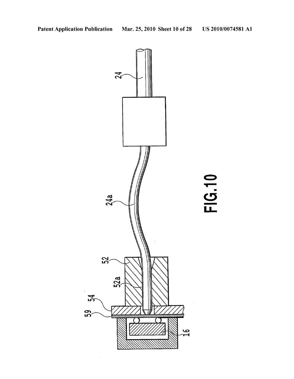 Semiconductor Submodule, Method for Connecting Connector and Semiconductor Submodule, and Optical Module - diagram, schematic, and image 11