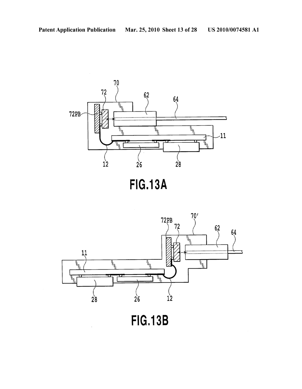 Semiconductor Submodule, Method for Connecting Connector and Semiconductor Submodule, and Optical Module - diagram, schematic, and image 14