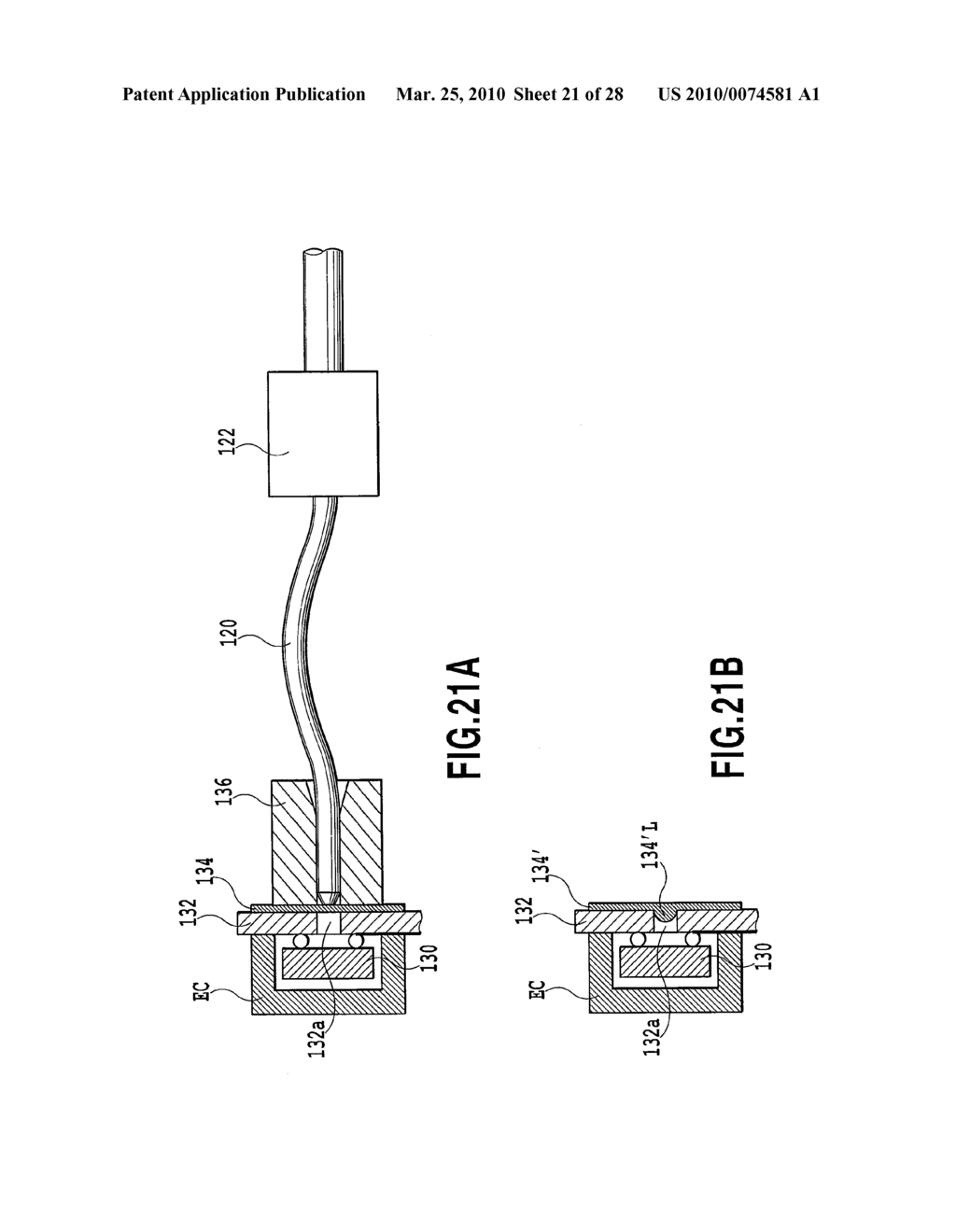 Semiconductor Submodule, Method for Connecting Connector and Semiconductor Submodule, and Optical Module - diagram, schematic, and image 22