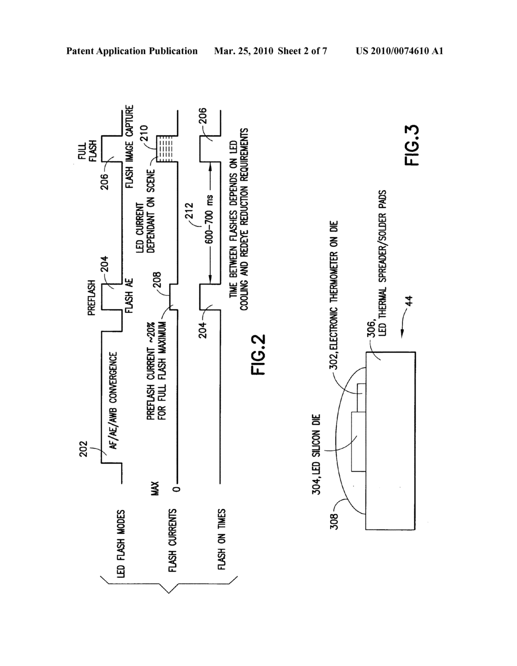 Flash thermal feedback for camera auto-exposure - diagram, schematic, and image 03