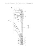 LOCKING APPARATUS FOR AN OBJECT BEING LOCKABLE ON A RAIL diagram and image