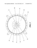 Closed-circuit hydraulic propeller diagram and image