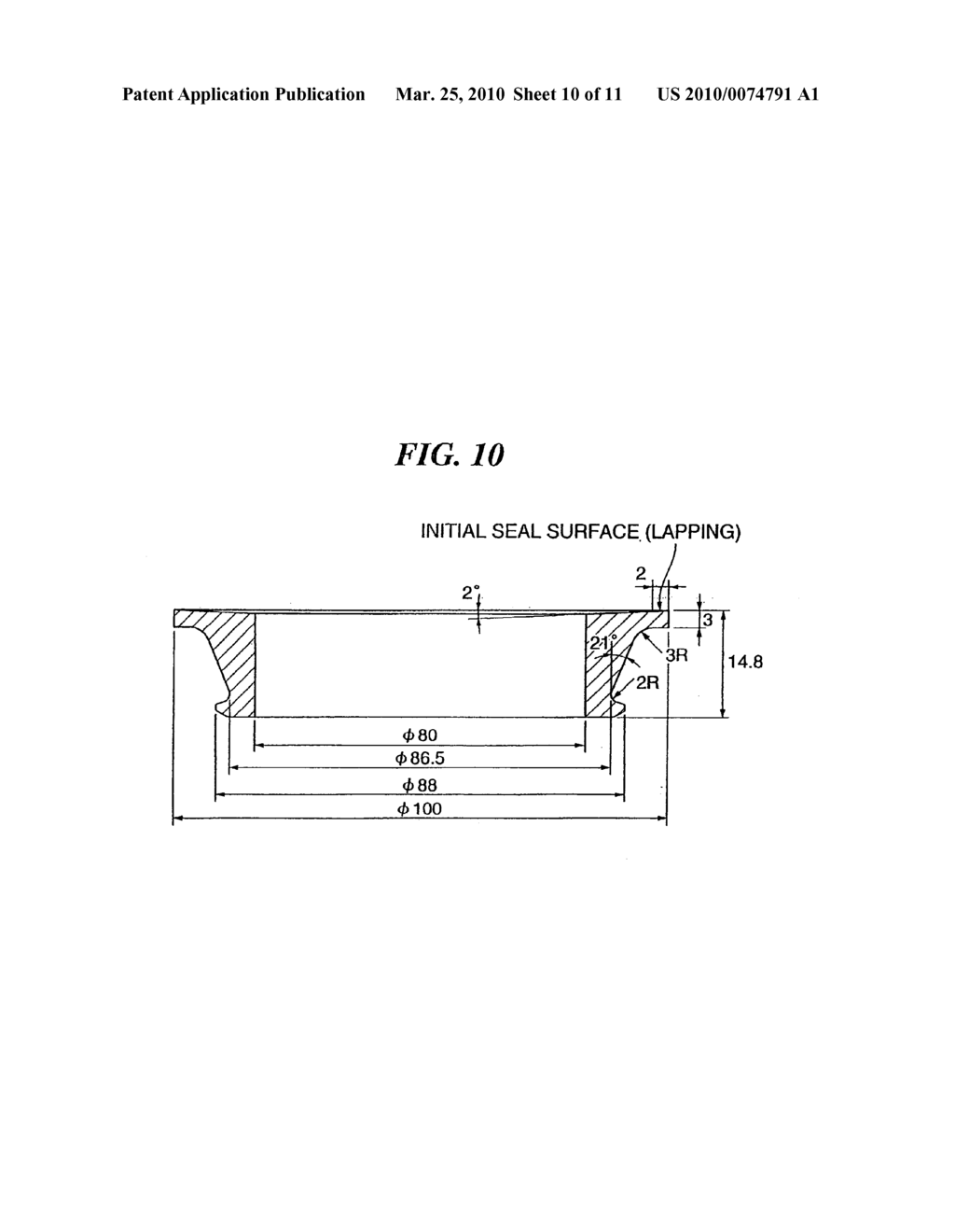 Ferrous abrasion resistant sliding material - diagram, schematic, and image 11