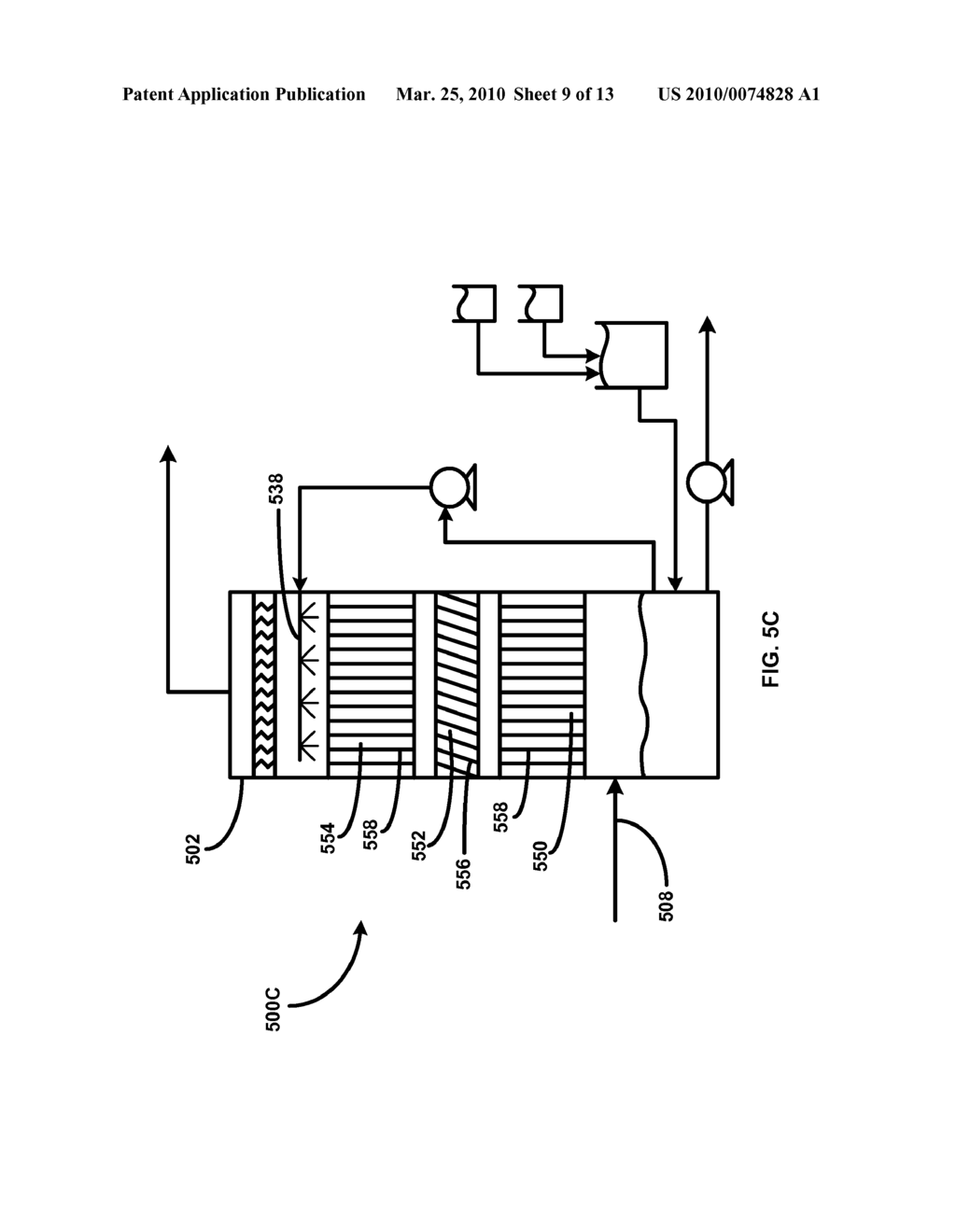 Method and Apparatus for the Removal of Carbon Dioxide from a Gas Stream - diagram, schematic, and image 10