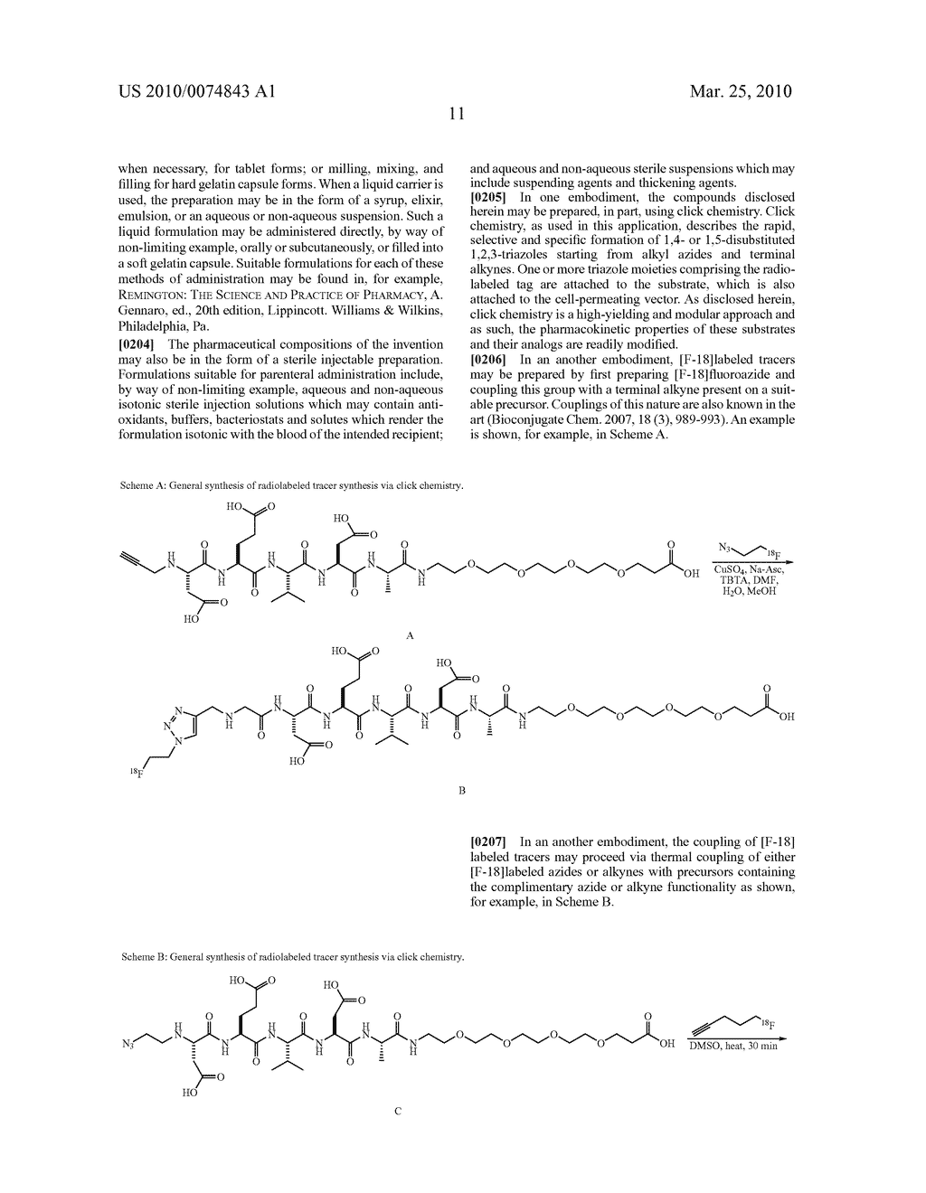 Novel Substrate Based PET Imaging Agents - diagram, schematic, and image 15