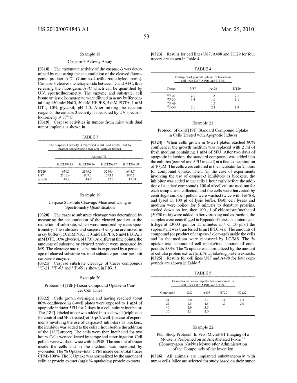 Novel Substrate Based PET Imaging Agents - diagram, schematic, and image 57