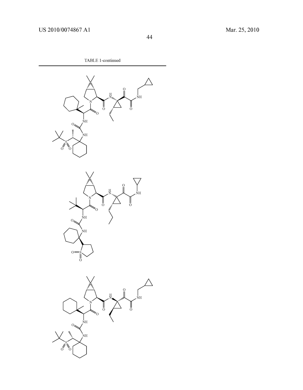 P1-NONEPIMERIZABLE KETOAMIDE INHIBITORS OF HCV NS3 PROTEASE - diagram, schematic, and image 45