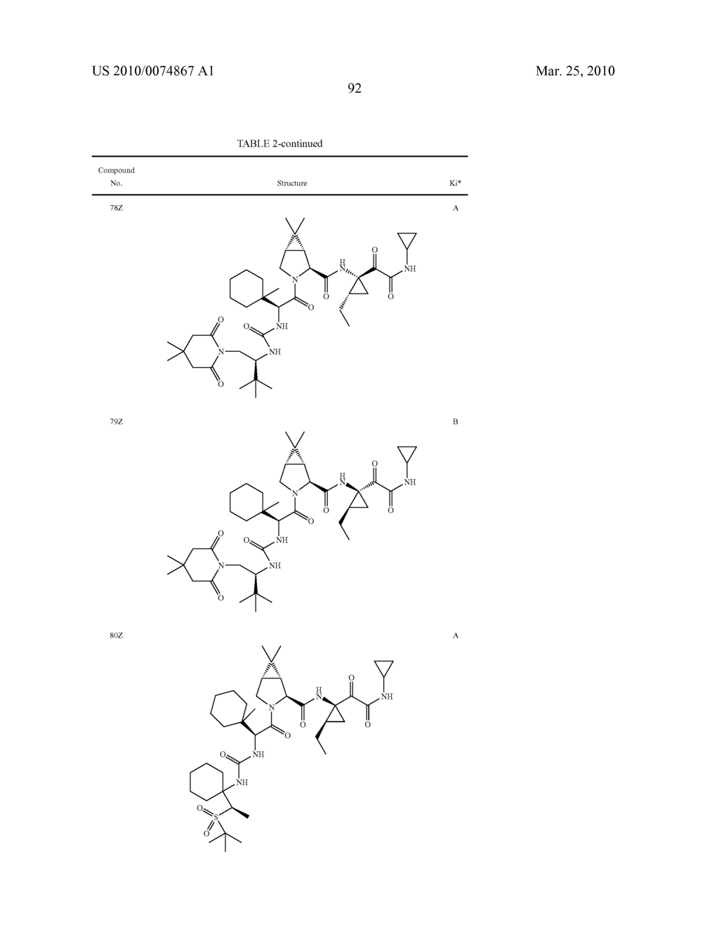 P1-NONEPIMERIZABLE KETOAMIDE INHIBITORS OF HCV NS3 PROTEASE - diagram, schematic, and image 93