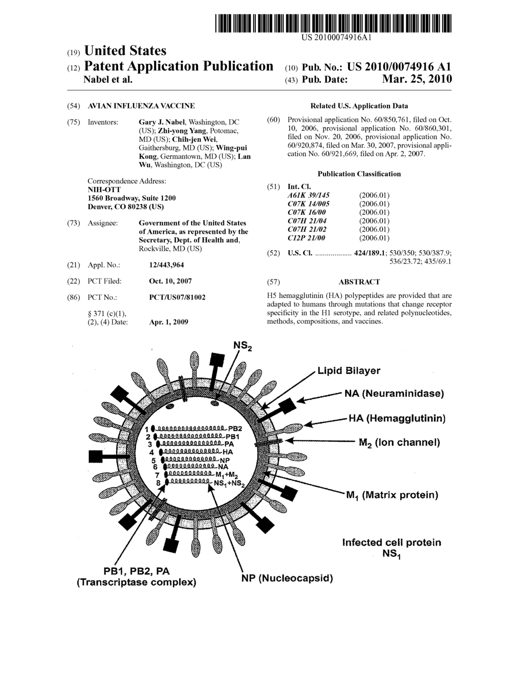 AVIAN INFLUENZA VACCINE - diagram, schematic, and image 01