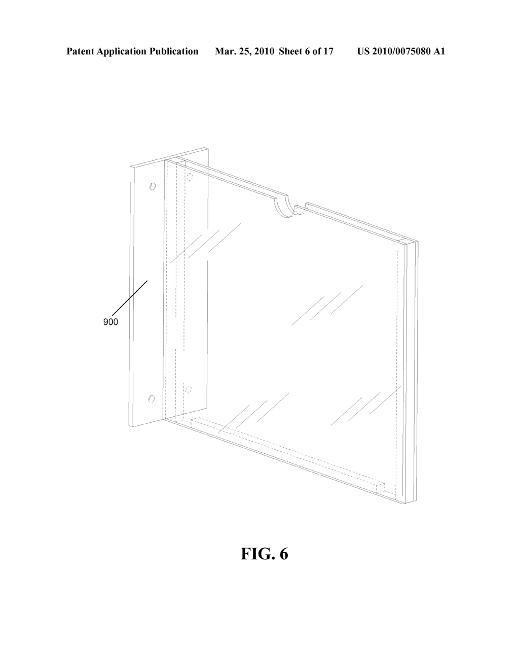 MOUNTABLE DECORATIVE HOLDER FOR DISPLAYING INTERCHANGEABLE PRINTED MATERIAL - diagram, schematic, and image 07