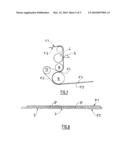 MANUFACTURING METHOD AND SYSTEM AND ASSOCIATED ROLLS OF SHEETS WITH ALTERNATING CUTS AND PRE-CUTS diagram and image