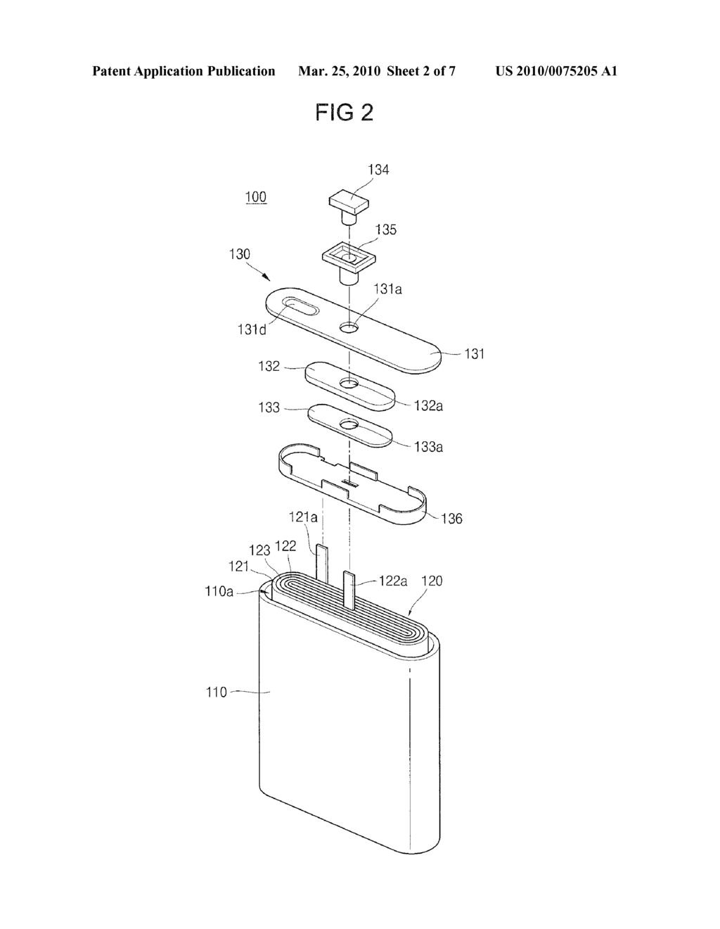 SECONDARY BATTERY - diagram, schematic, and image 03