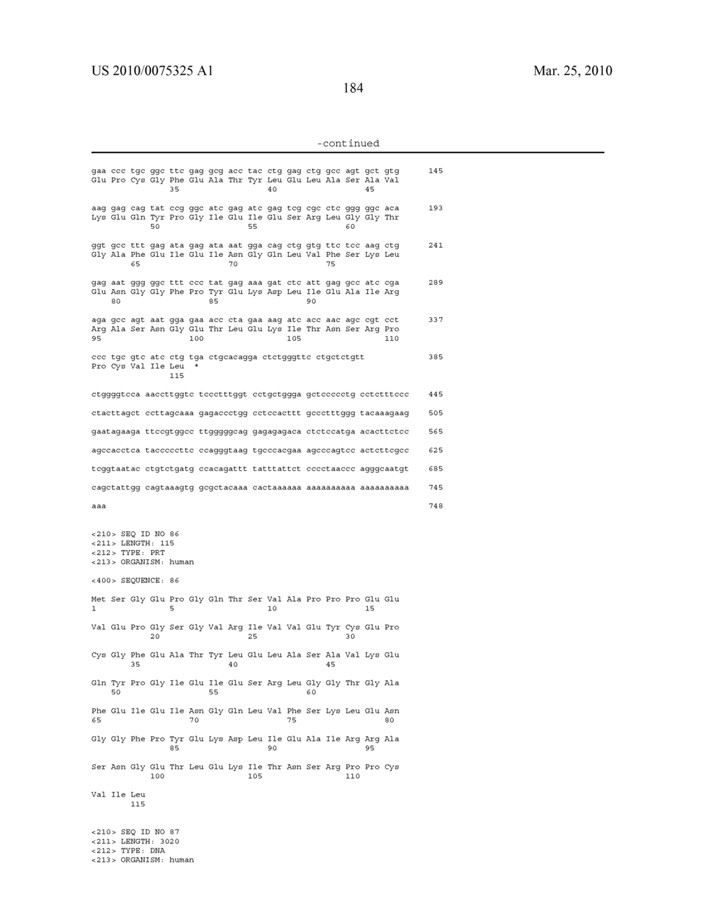 COMPOSITIONS, KITS, AND METHODS FOR IDENTIFICATION, ASSESSMENT, PREVENTION, AND THERAPY OF BREAST CANCER - diagram, schematic, and image 185