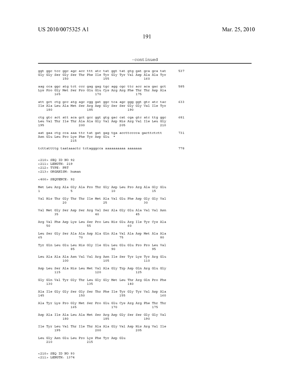 COMPOSITIONS, KITS, AND METHODS FOR IDENTIFICATION, ASSESSMENT, PREVENTION, AND THERAPY OF BREAST CANCER - diagram, schematic, and image 192