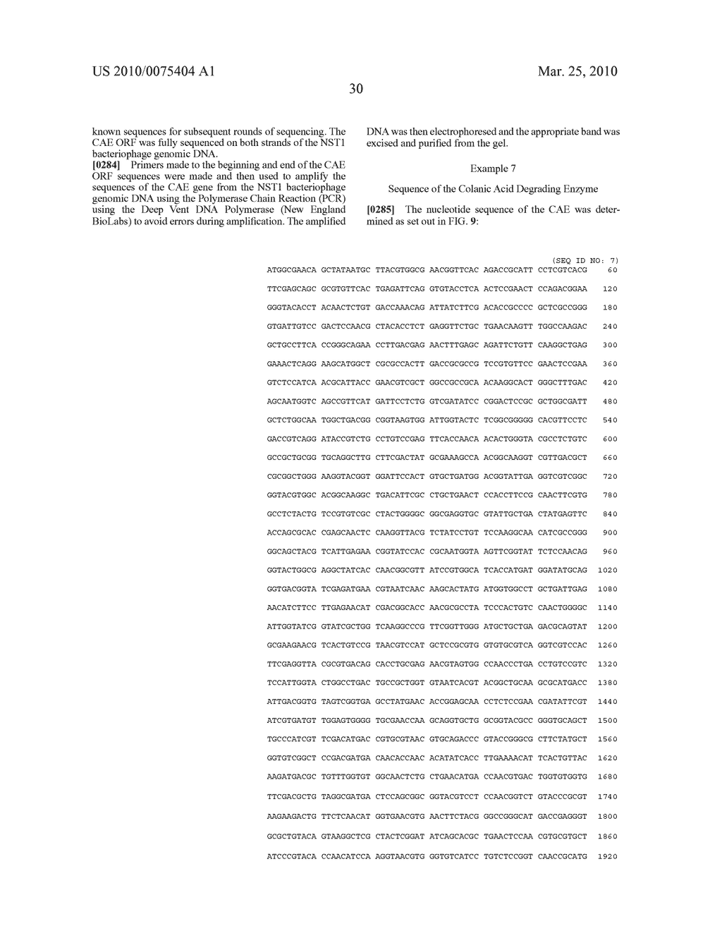 PROCESSES FOR THE DIGESTION OF COLANIC ACID - diagram, schematic, and image 48