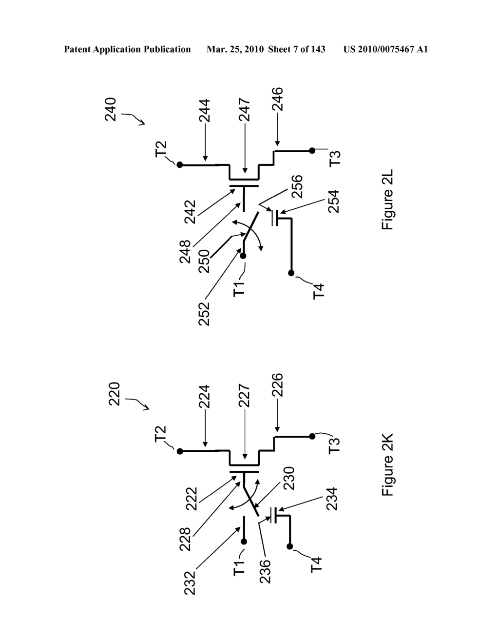 NON-VOLATILE ELECTROMECHANICAL FIELD EFFECT DEVICES AND CIRCUITS USING SAME AND METHODS OF FORMING SAME - diagram, schematic, and image 08