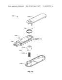 Flash Drive With Spring-Loaded Swivel Connector diagram and image