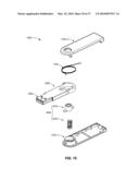 Flash Drive With Spring-Loaded Swivel Connector diagram and image