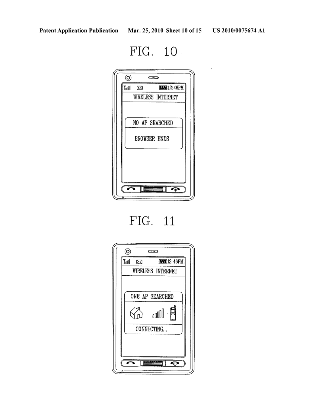 MOBILE TERMINAL AND METHOD FOR ACCESSING WIRELESS INTERNET OF MOBILE TERMINAL - diagram, schematic, and image 11