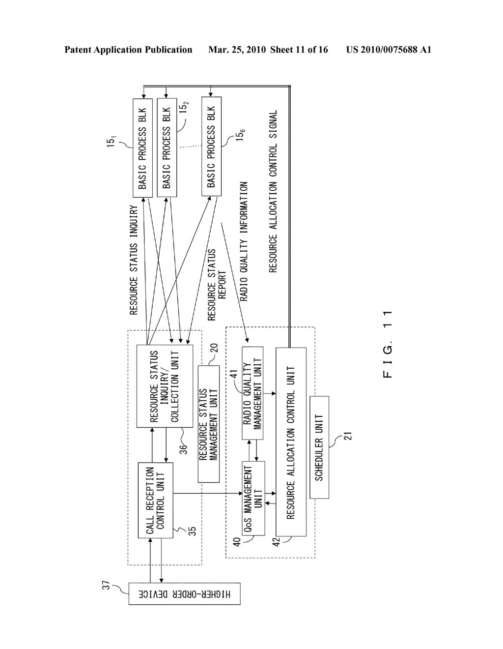 RADION BASE STATION DEVICE AND RADIO RESOURCE CONNECTION SWITCHING METHOD - diagram, schematic, and image 12