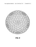 GOLF BALL WITH IMPROVED FLIGHT PERFORMANCE diagram and image