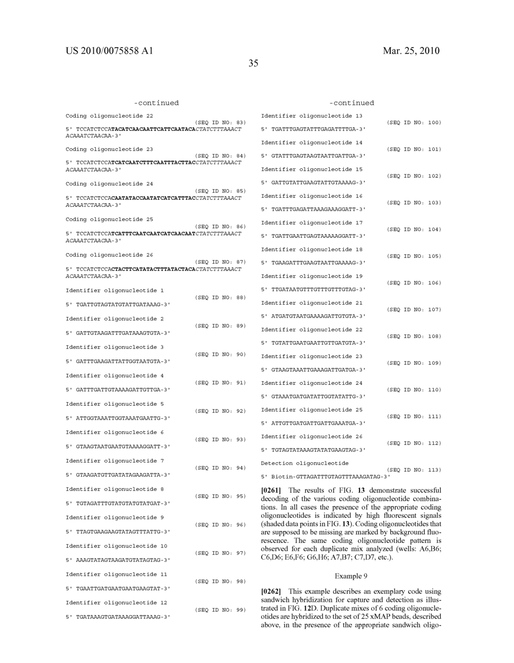 BIOLOGICAL BAR CODE - diagram, schematic, and image 48